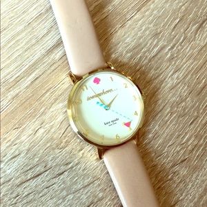 Kate Spade 5 o’clock somewhere Metro Strap Watch